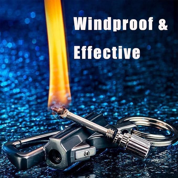 SOULRAZY Infinity lighter sturdy metal body supports rugged outdoor performance.