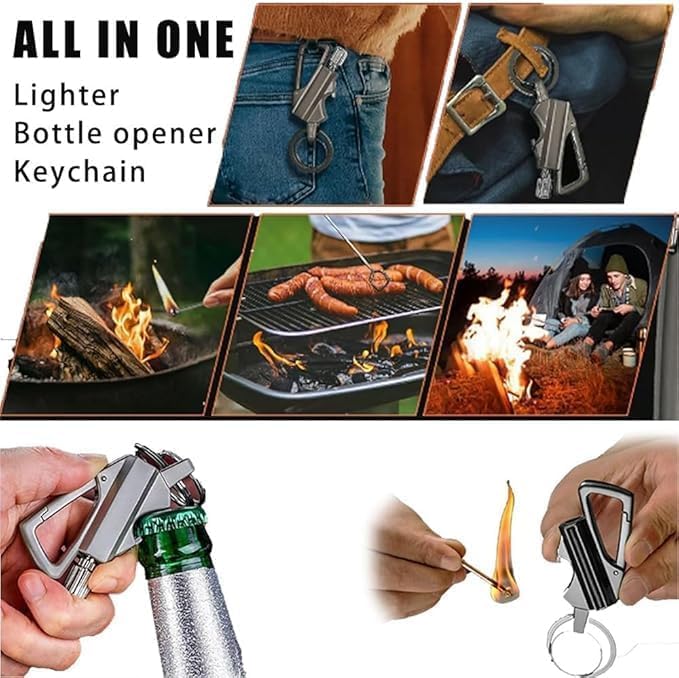SOULRAZY Infinity lighter refillable fuel system for repeated use.
