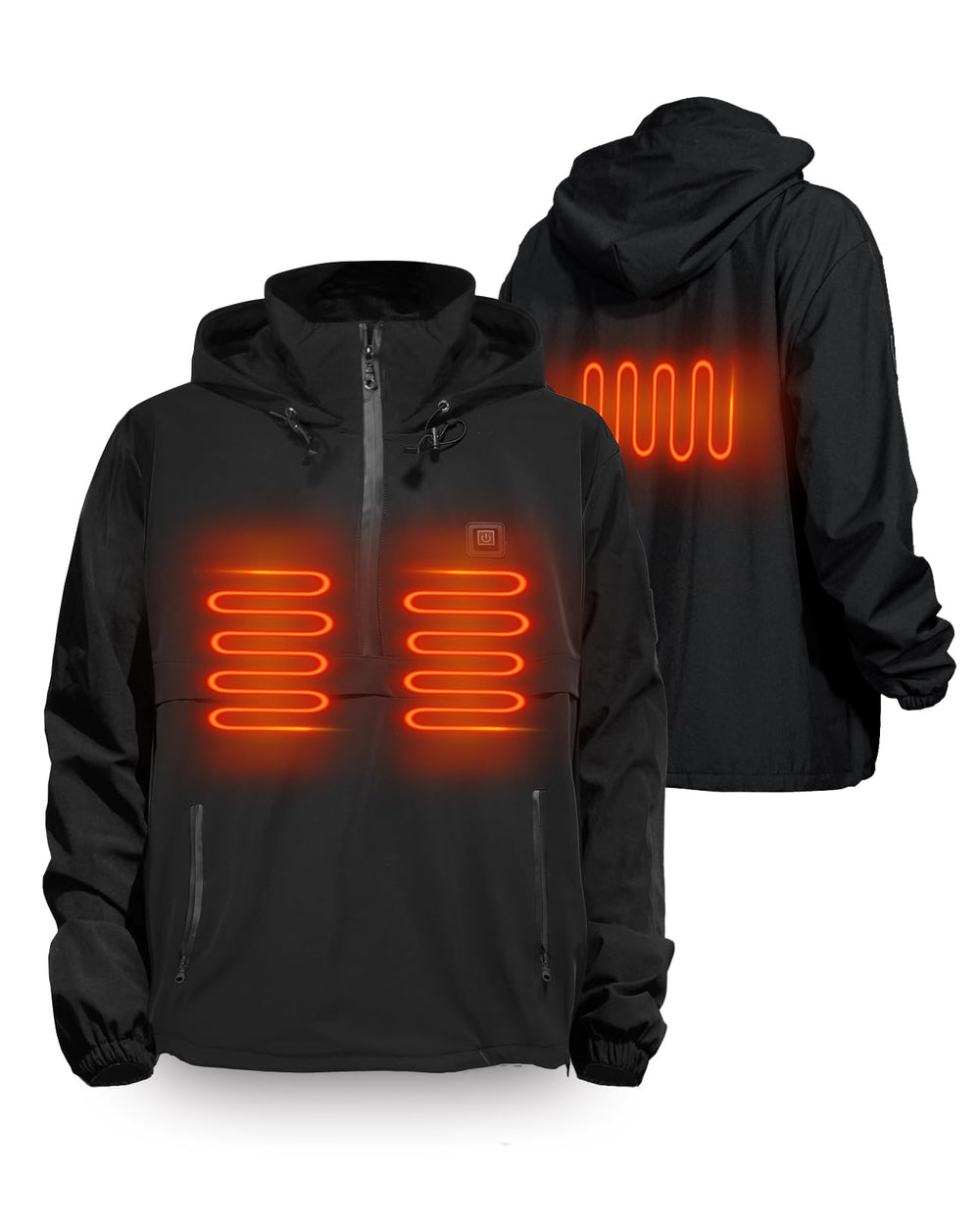 Soulsfeng heated hoodie battery included keeps you warm on outdoor trips