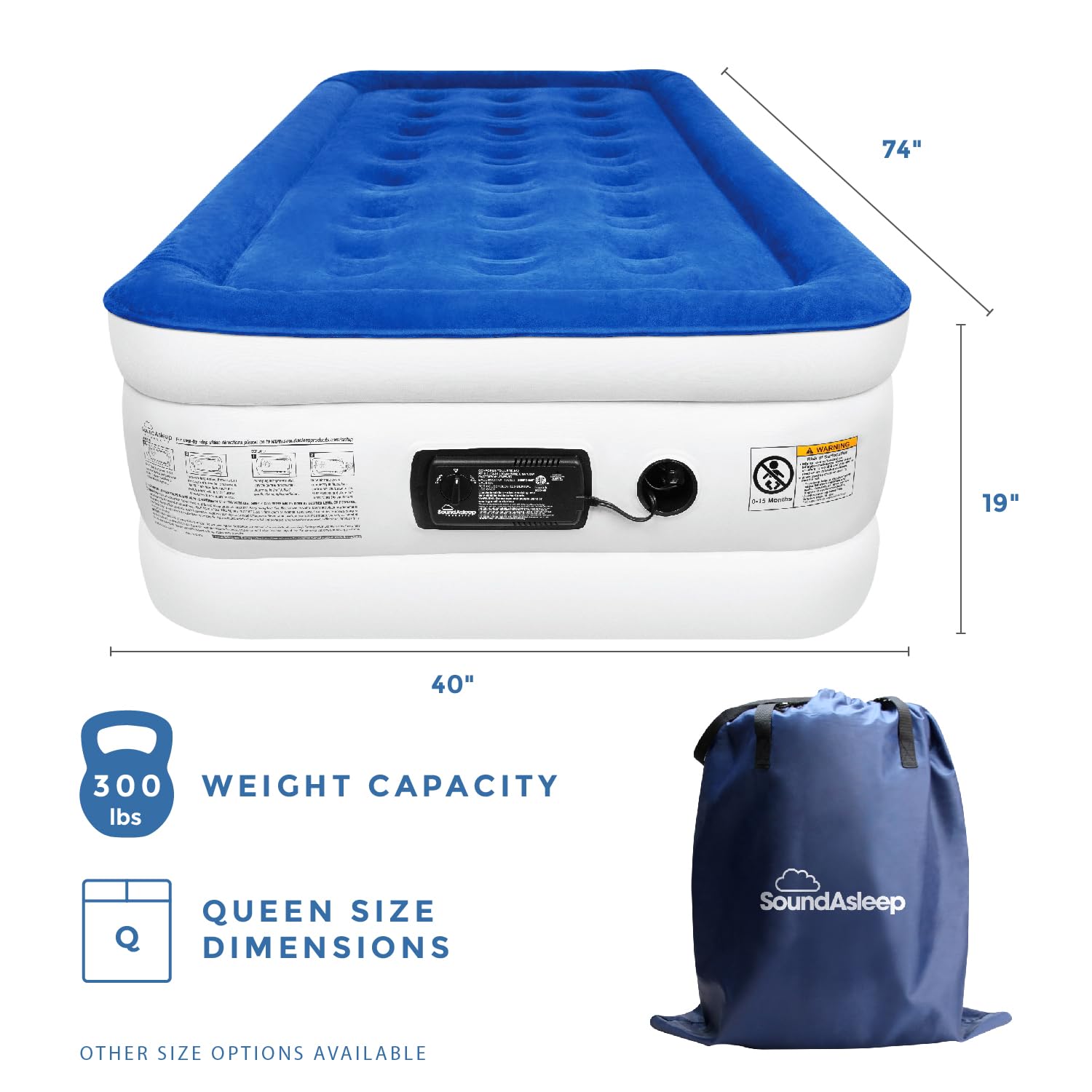 SoundAsleep Dream Series highlighting ComfortCoil technology for stability