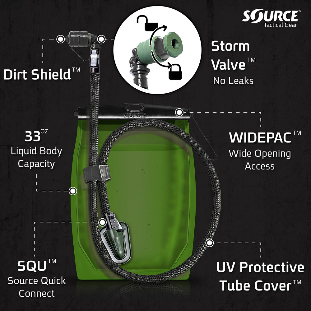 Source Dirt-Shield cover protecting the valve from dirt and sand