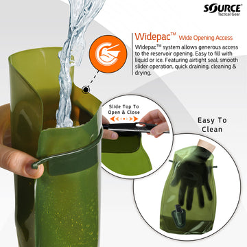 Source Glass-Like Film for clean-taste hydration with low maintenance