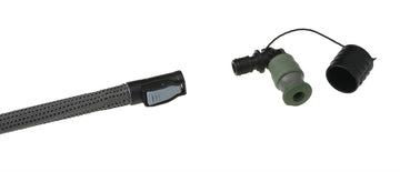 Source QMT-connected tube for quick, secure field attachment