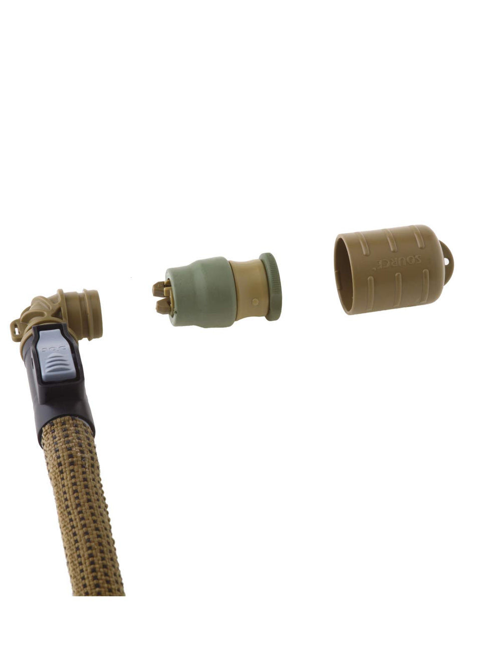 Source Tactical Storm tactile shut-off aids low-light control and quick confirmation.