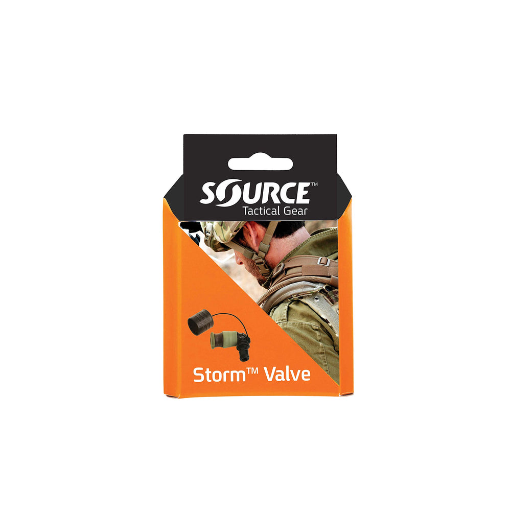 Source Dirt-Shield cover keeps the valve free of dirt, sand, and dust during rugged treks.