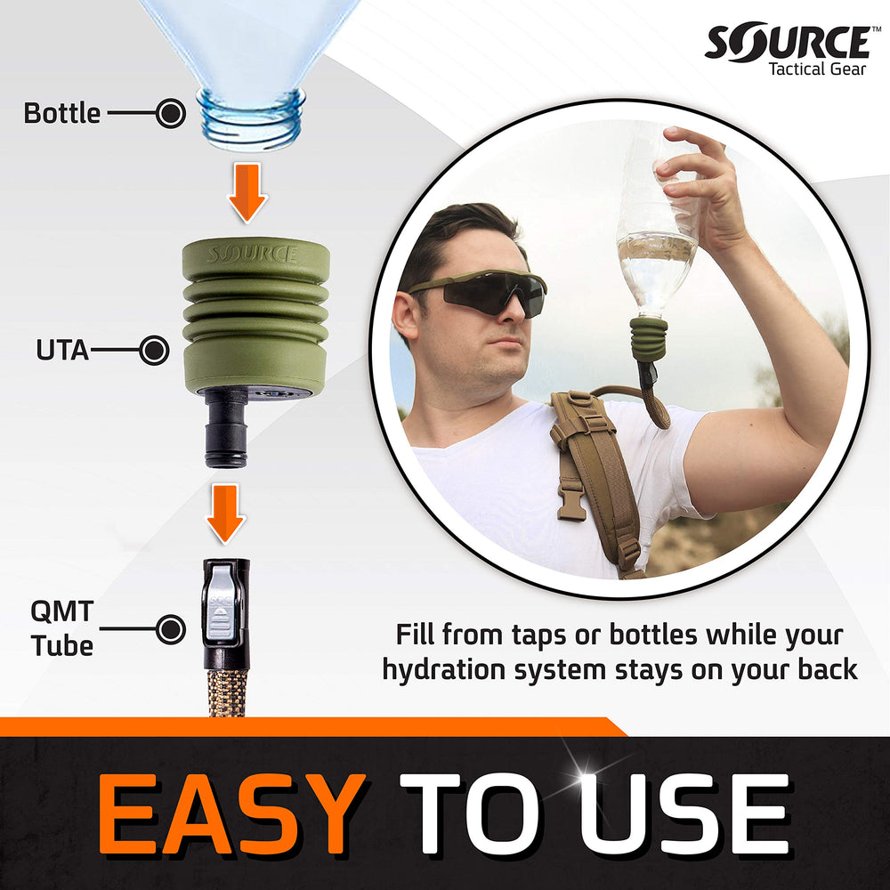 Source UTA compatible with QMT systems for flexible hydration setups