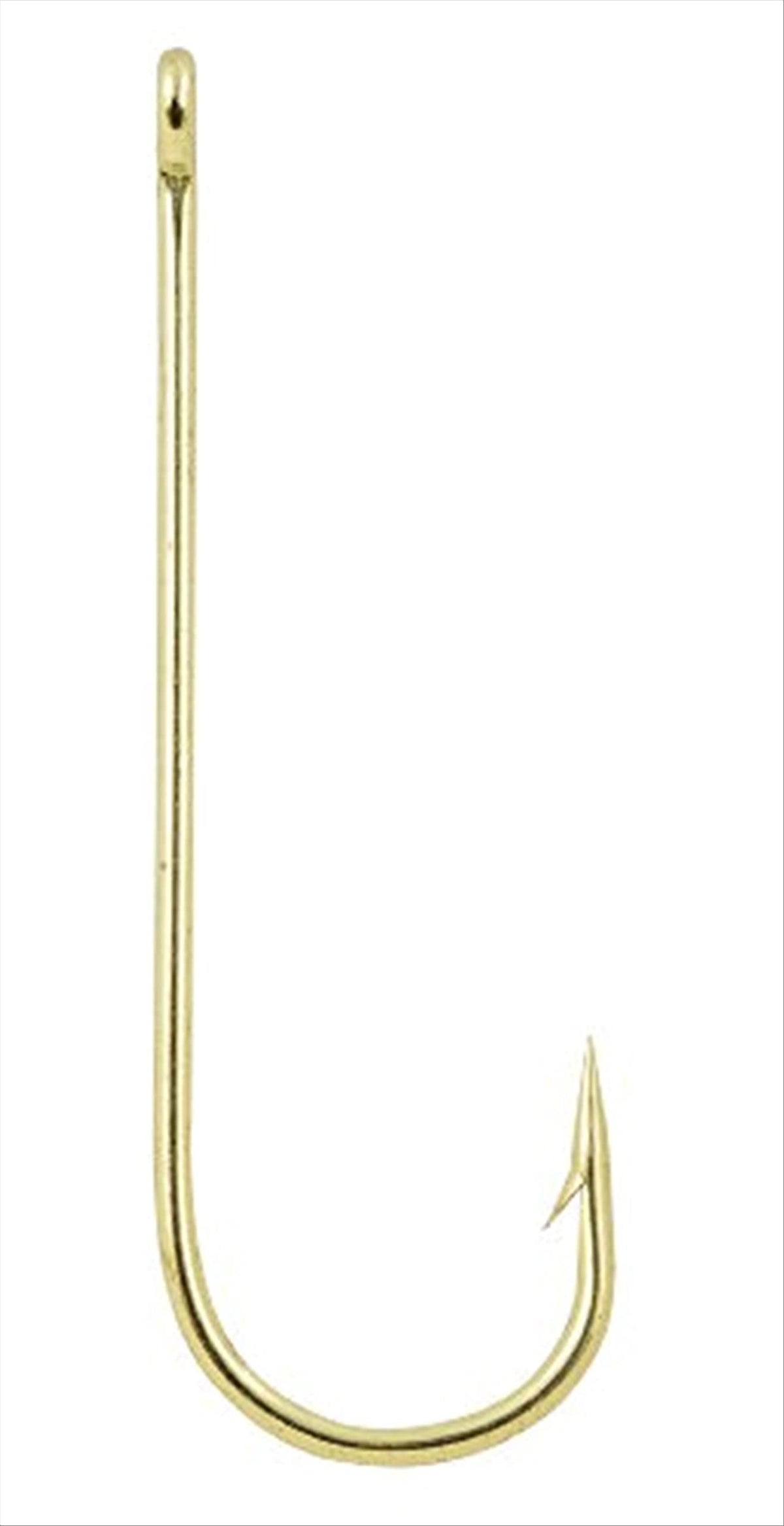 South Bend Aberdeen Gold Hook close-up showing long shank and size #3/0 for improved mouth contact