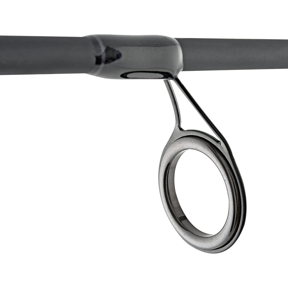 SOUTH BEND Black Beauty ergonomic triangle grip improves casting control