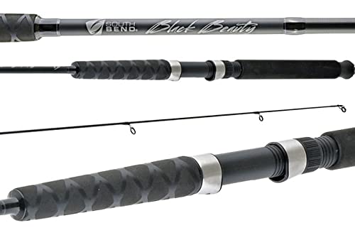 SOUTH BEND Black Beauty graphite blank delivers light weight and responsiveness