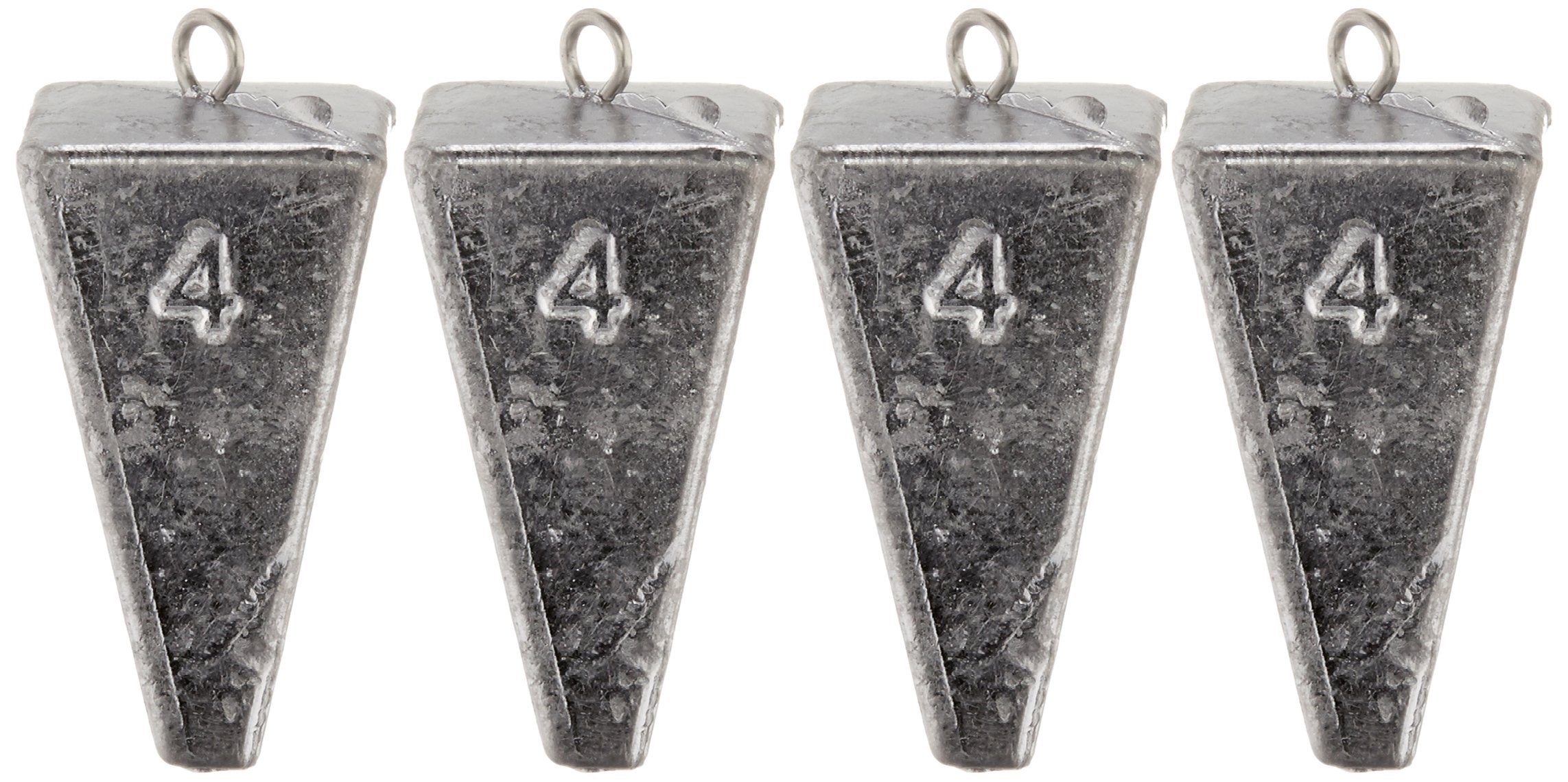 South Bend Pyramid Sinker on hard bottoms shows stability, reducing drift in strong currents