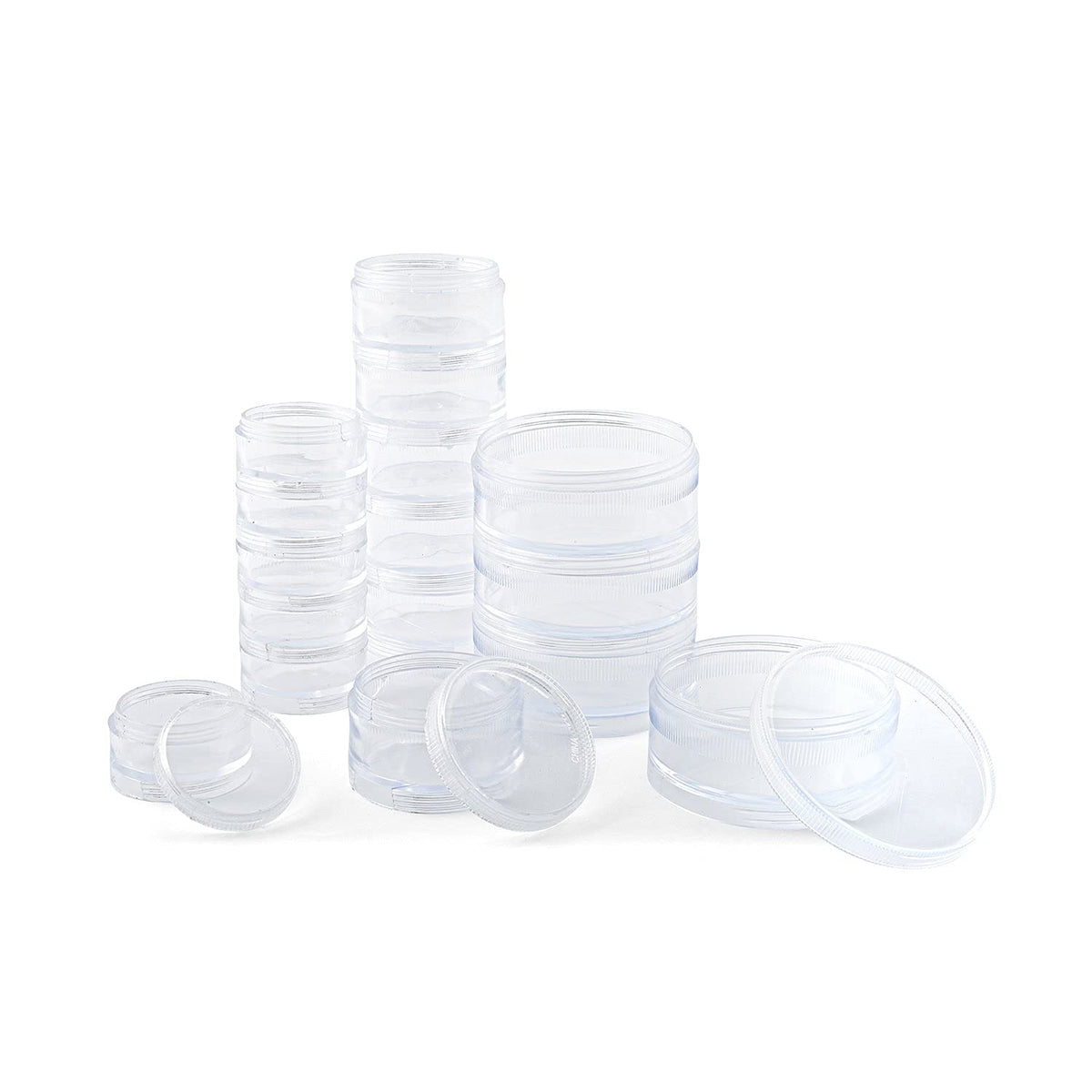 South Bend Screw Stack Jar offers compact tackle storage for spare parts on the go.