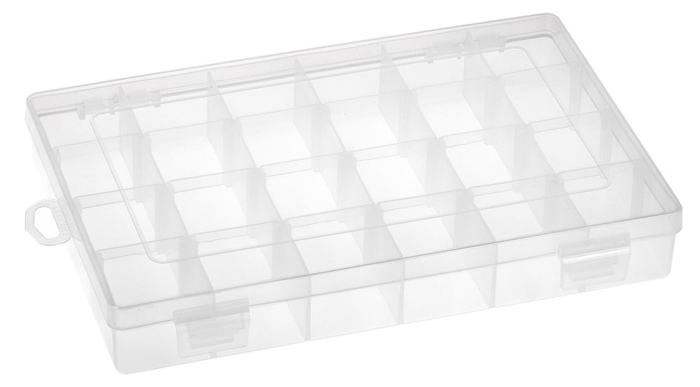 South Bend UB18 latching cover closeup ensuring secure storage for hooks and flies.