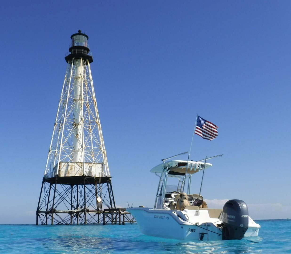 South Wind Designs fiberglass rod with UV coating for durable marine use.