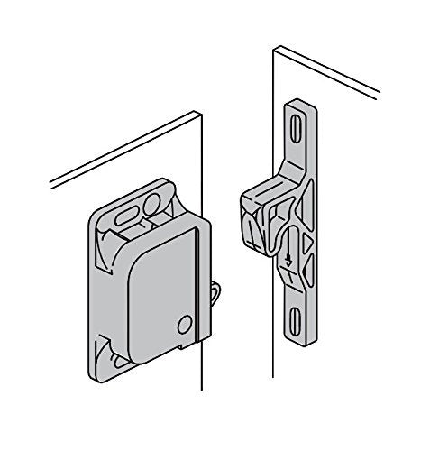 Southco C3-805 grabber latch in cabinet application showing secure closure use case.
