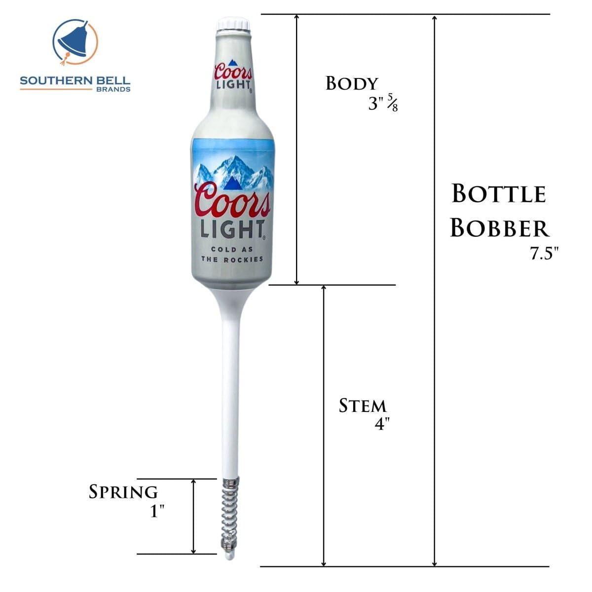 Official licensed Coors Light design validated on premium tackle