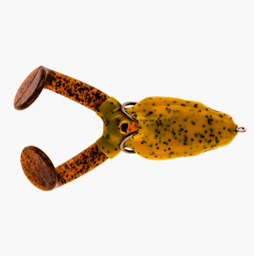 Southern Lure Little Big Foot frog floats like a buzzbait for weedbed and structure ambushes