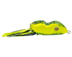Southern Lure Scum Frog over weedbeds with weedless topwater action for bass