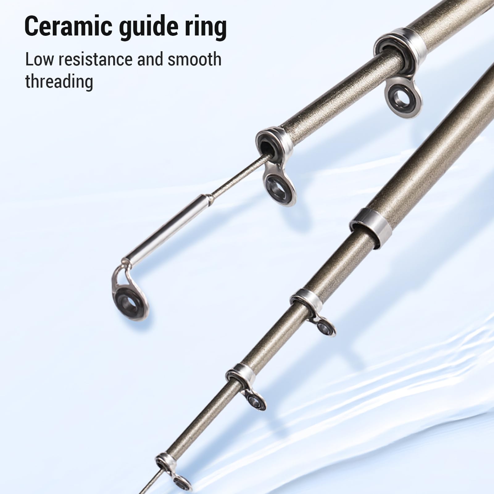 SOUUXIU ceramic guide ring ensuring even tension during casts