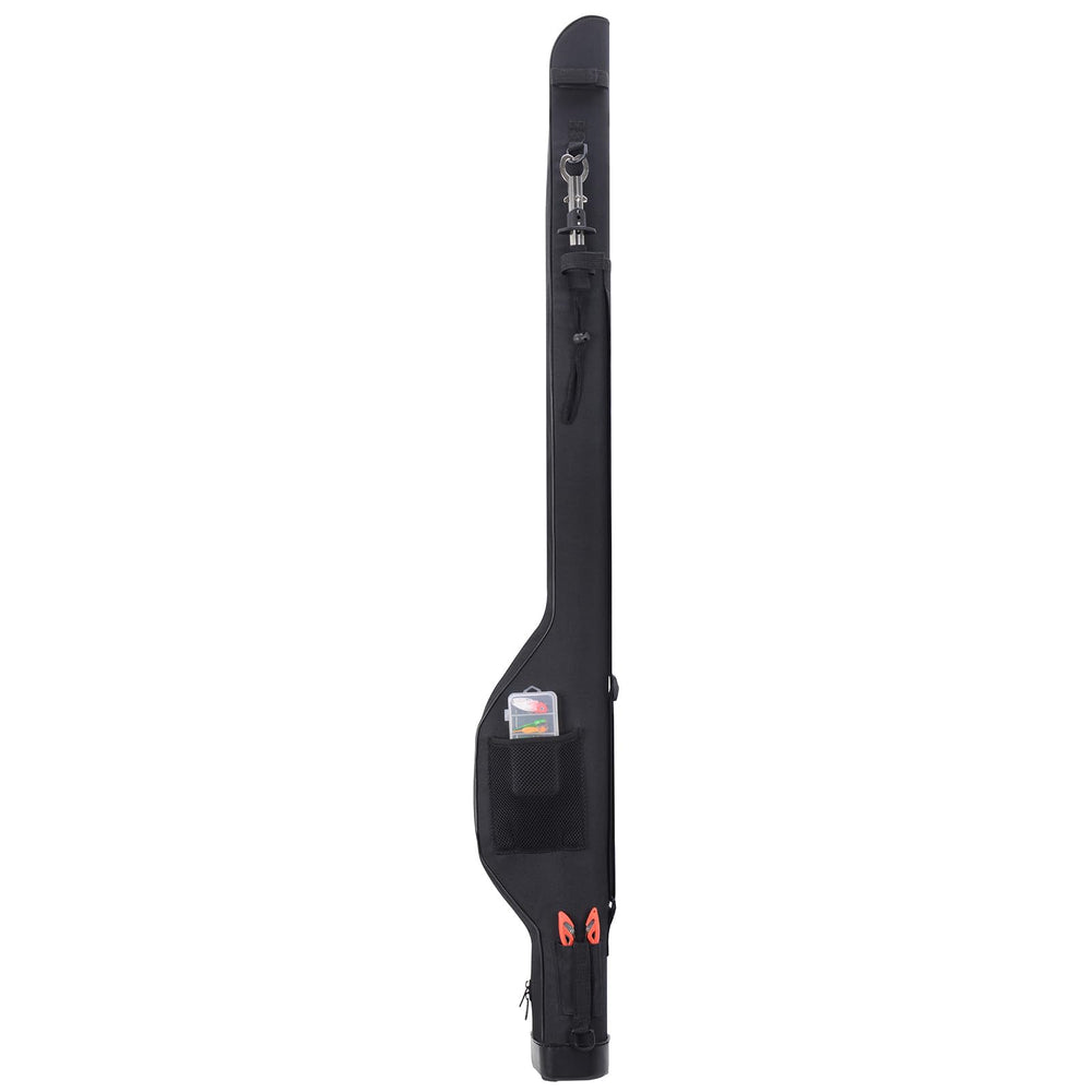 SOUUXIU fishing bag dual metal zippers enable quick access.