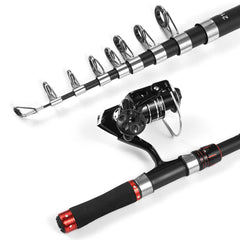 SOUUXIU folded-compact-rod allows easy storage in trunks and backpacks.