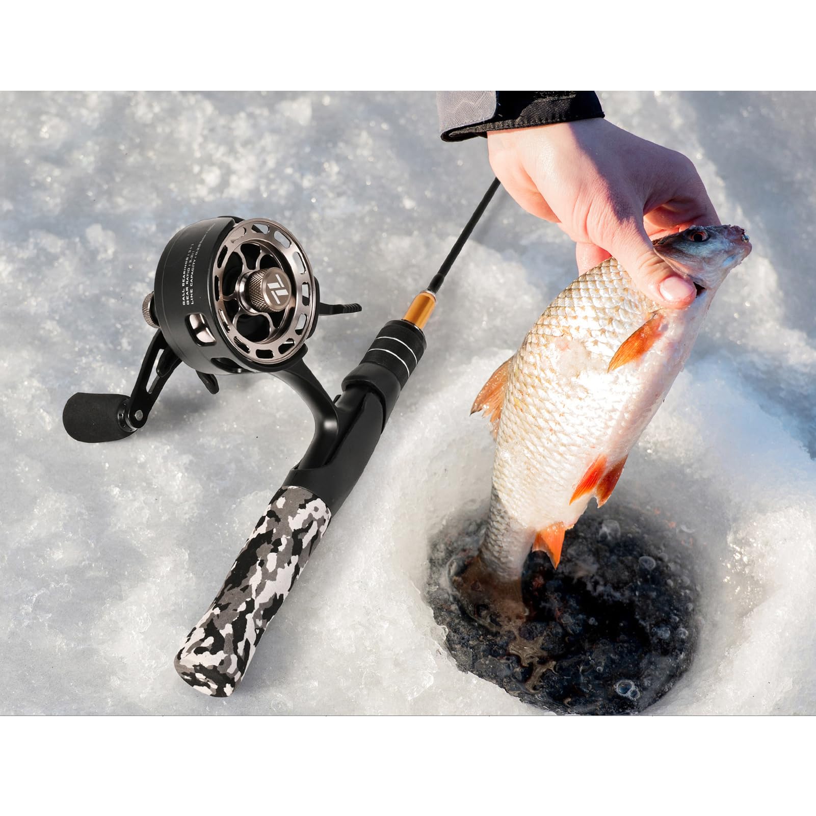 Souuxiu left and right-hand options fit various angler preferences for easy switching.