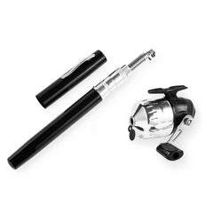 SOUUXIU Pen Fishing Rod extended 39in for versatile freshwater and saltwater casting.