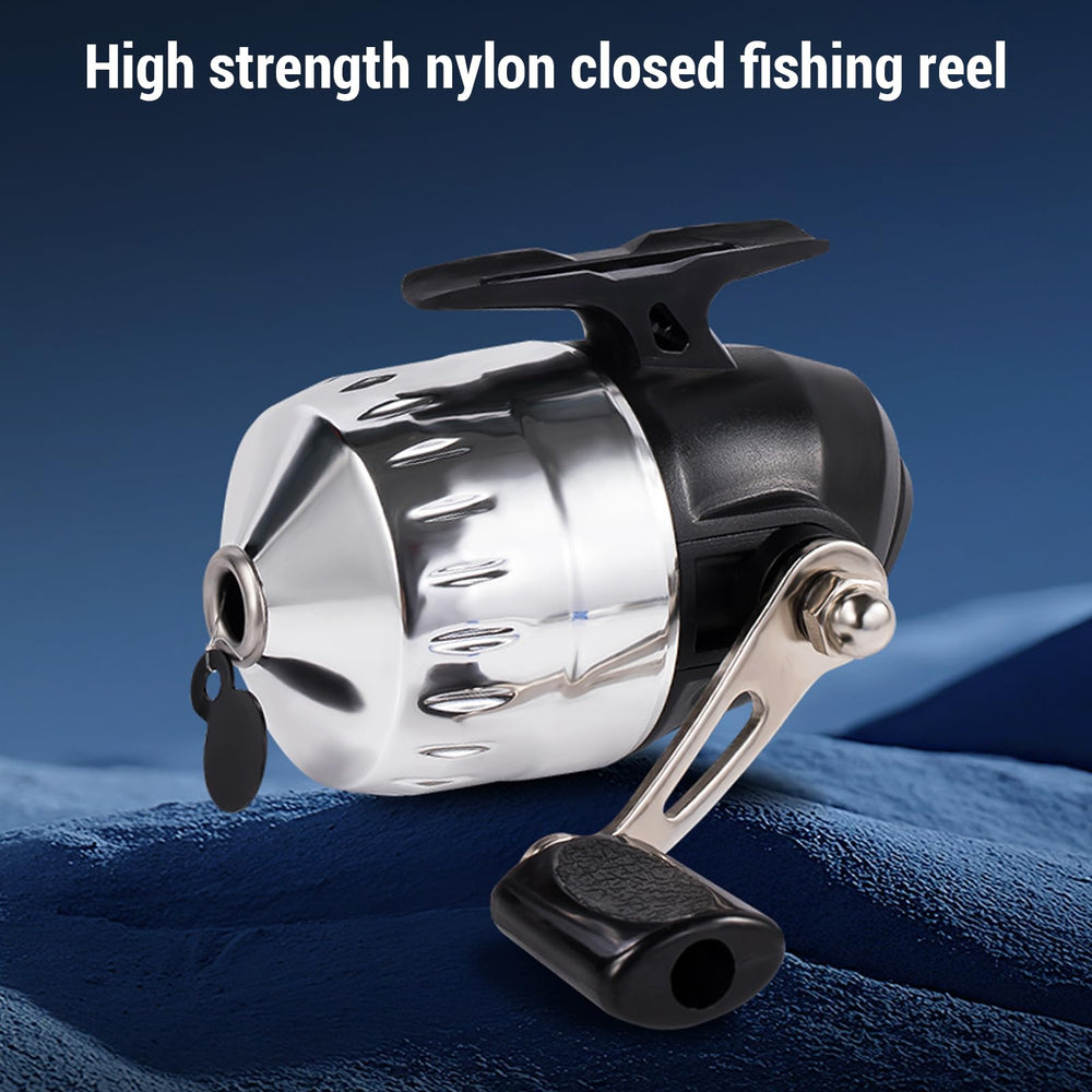 SOUUXIU pen fishing rod family-friendly kit for beginners on trips.