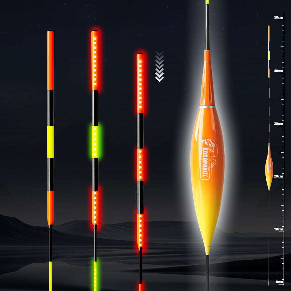Close-up of LED color-change bite indicator