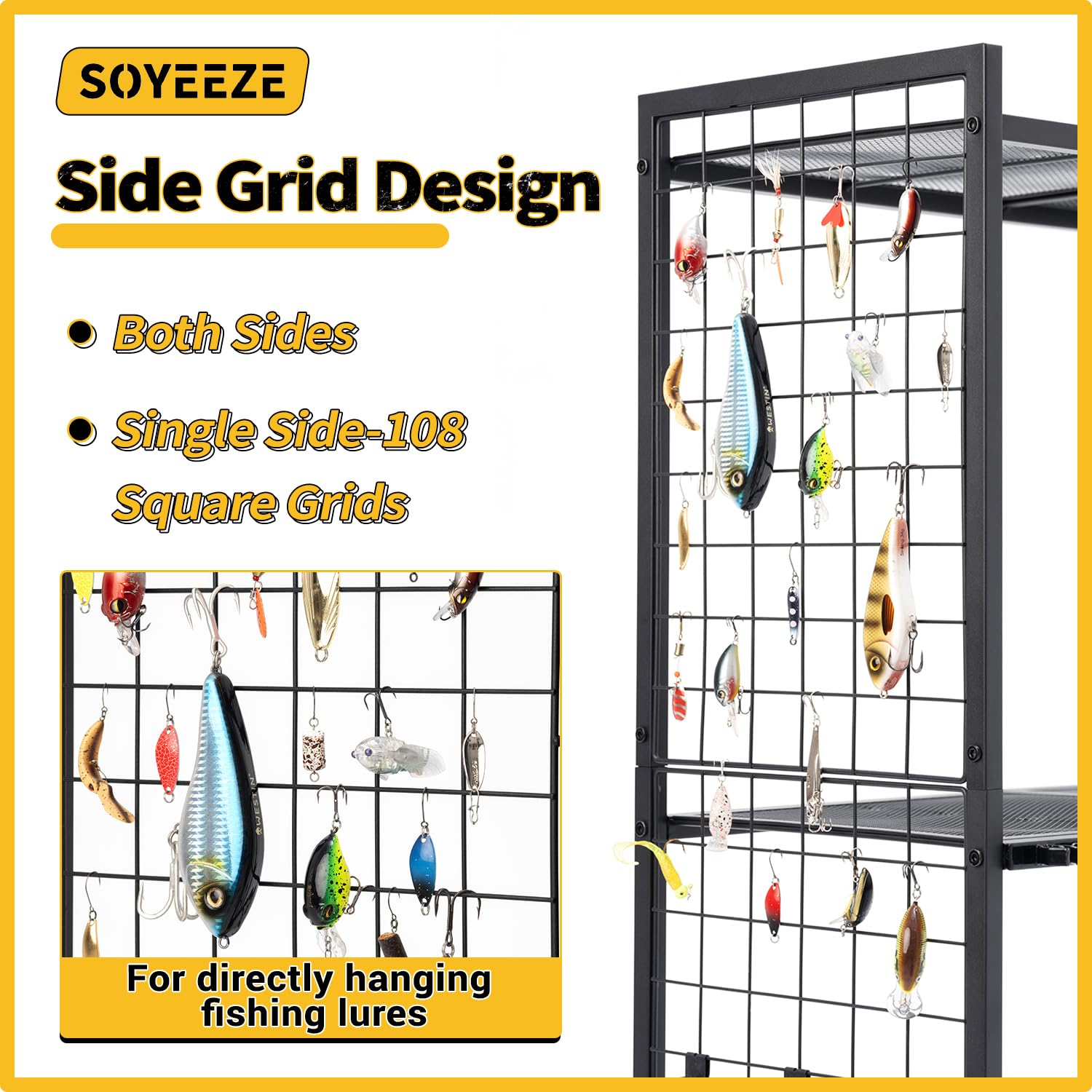 soyeeze-360-degree-mobility-casters enables smooth maneuvering around a busy garage.