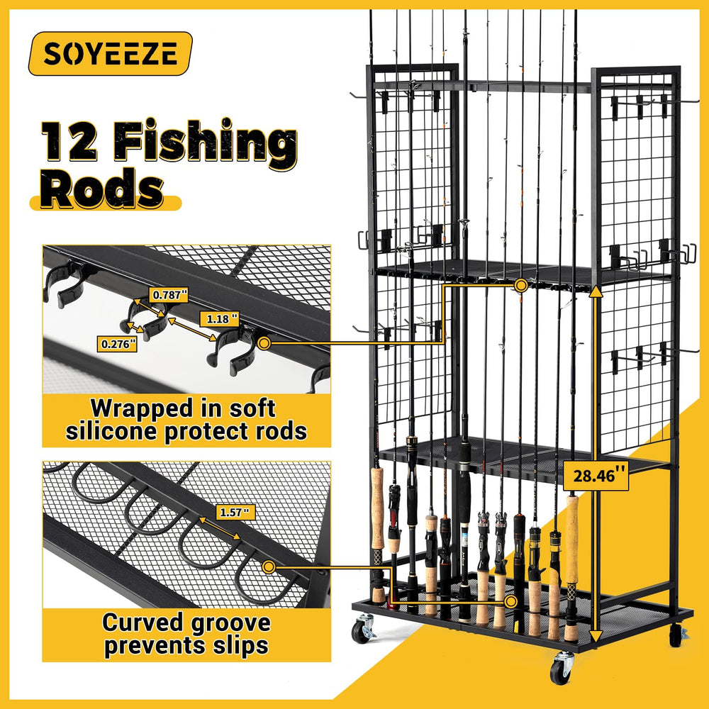 soyeeze-lockable-wheels-for-stable-mobility ensures stable storage during movement.