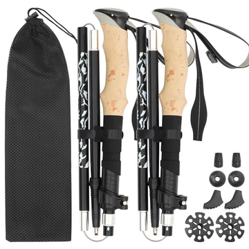 SpaceInside set of 2 trekking poles ideal for hiking partners
