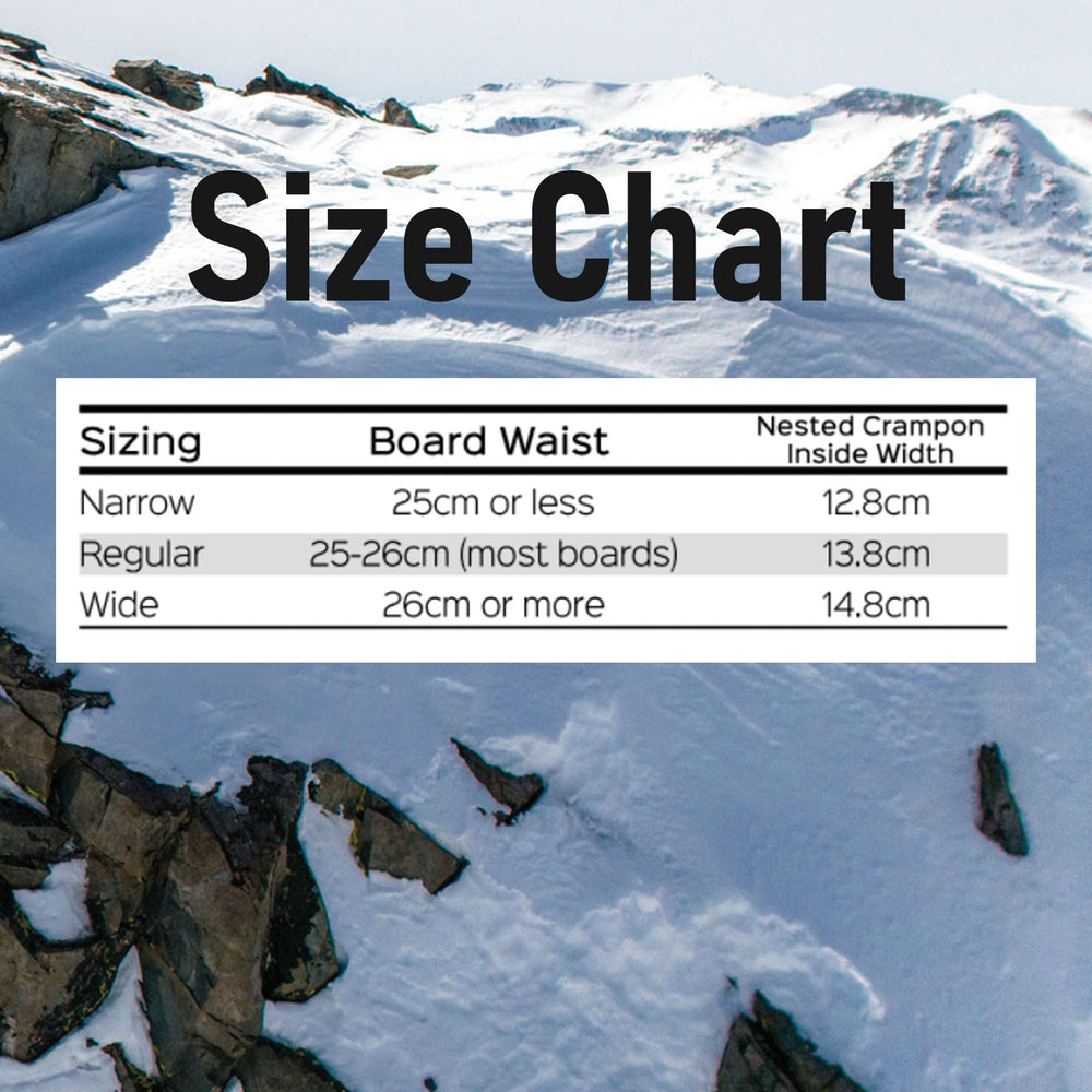Spark R&D Ibex ST crampons are lightweight for easier long ascents.