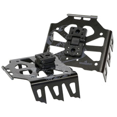 Spark R&D D Rex ST Pro crampons side view; lightweight 7075 aluminum for backcountry ascents.