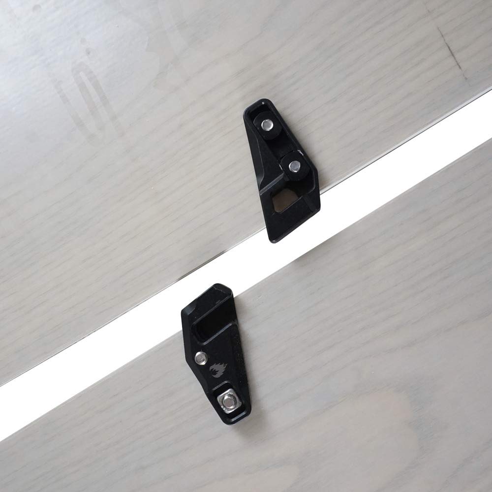 Spark R&D Fixie Through-Mount Clip installation shows simple assembly for ready-to-ride sessions