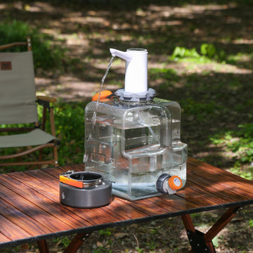 Sparkstarses water jug vent and hose adapter enabling smooth refills.