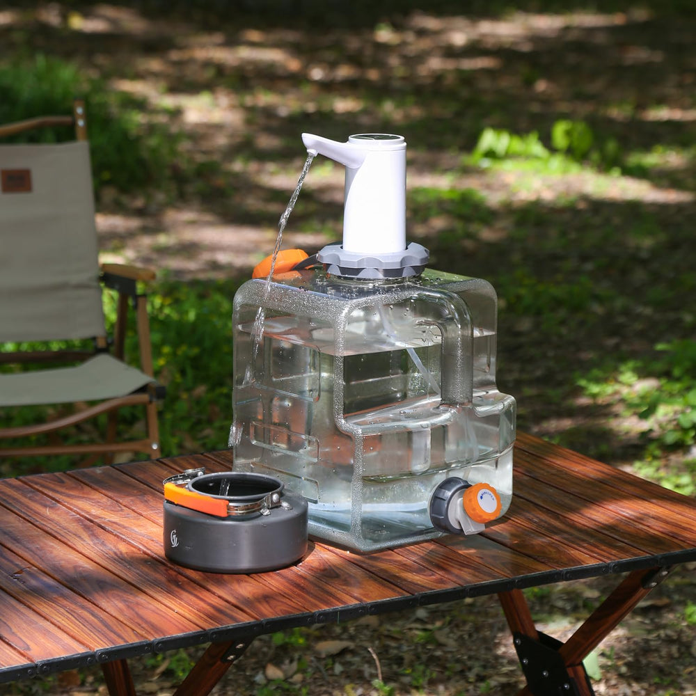 Sparkstarses water jug vent and hose adapter enabling smooth refills.