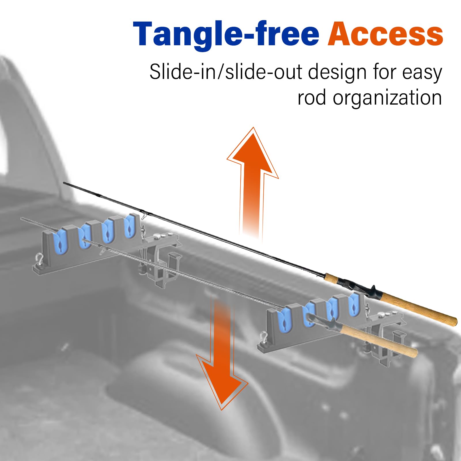 Can mount horizontally or vertically to maximize space.