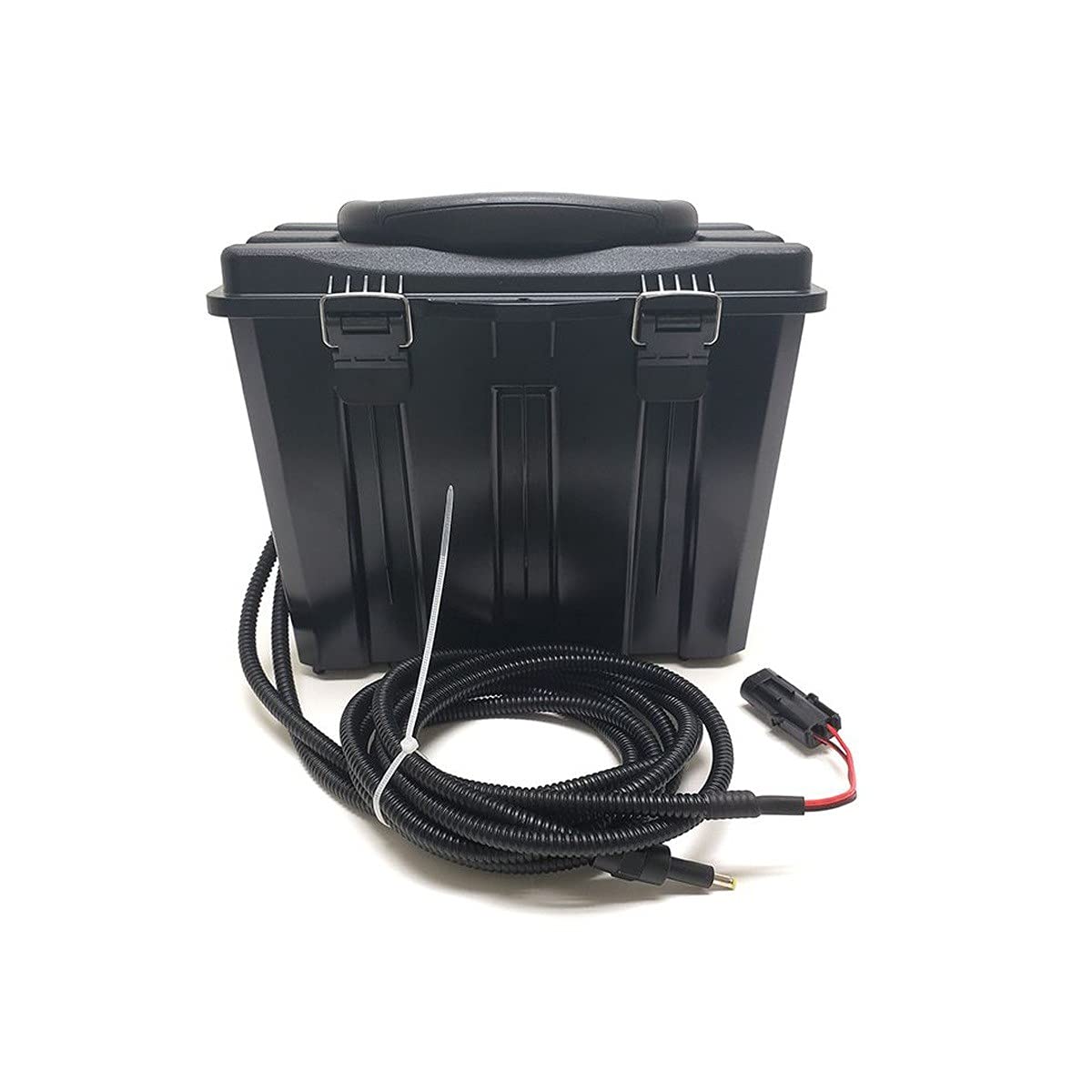 Spartan Camera Ghost GoLive 12V output enables continuous power.