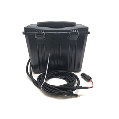 Spartan Camera Ghost GoLive 12V output enables continuous power.