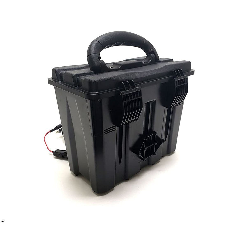 Spartan Camera Ghost GoLive battery box supports solar or battery power.