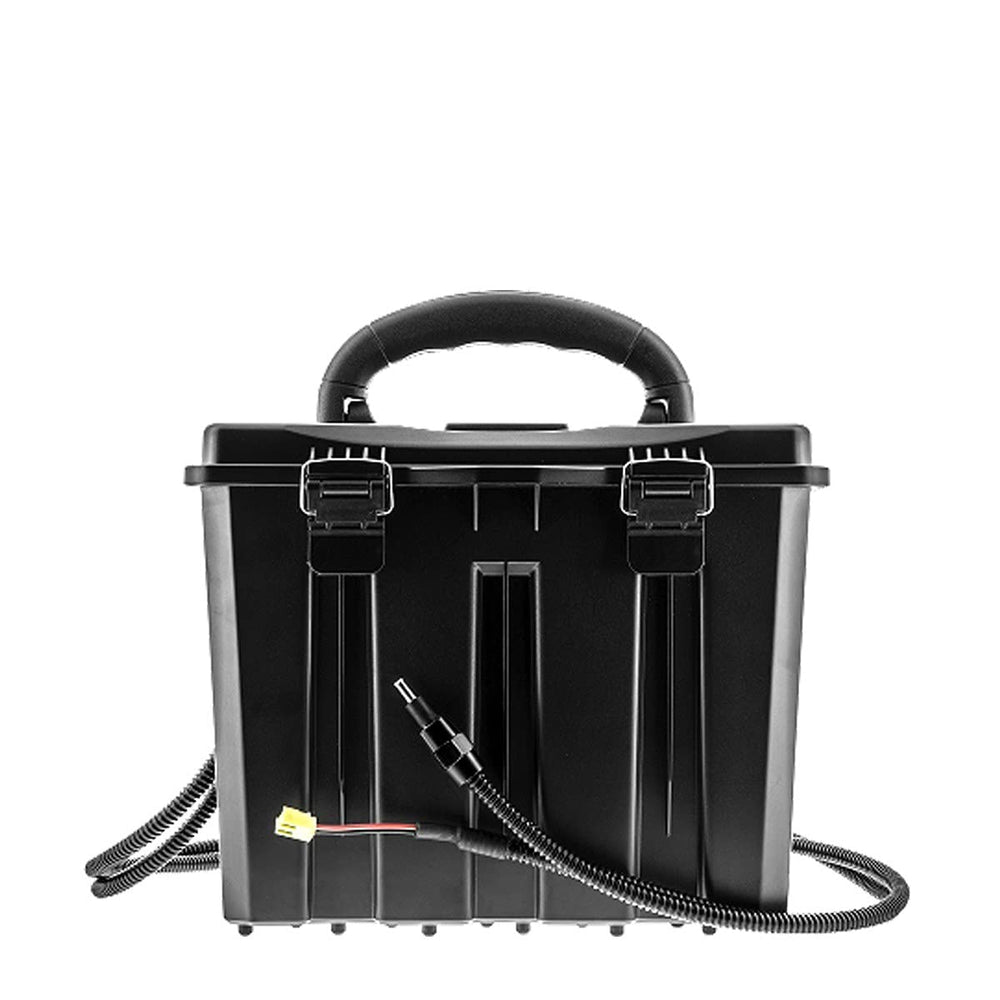 Spartan Camera Ghost GoLive battery box waterproof for rugged field use.