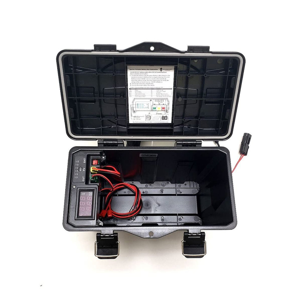 Spartan Camera Ghost GoLive weatherproof box resists rain and dust.
