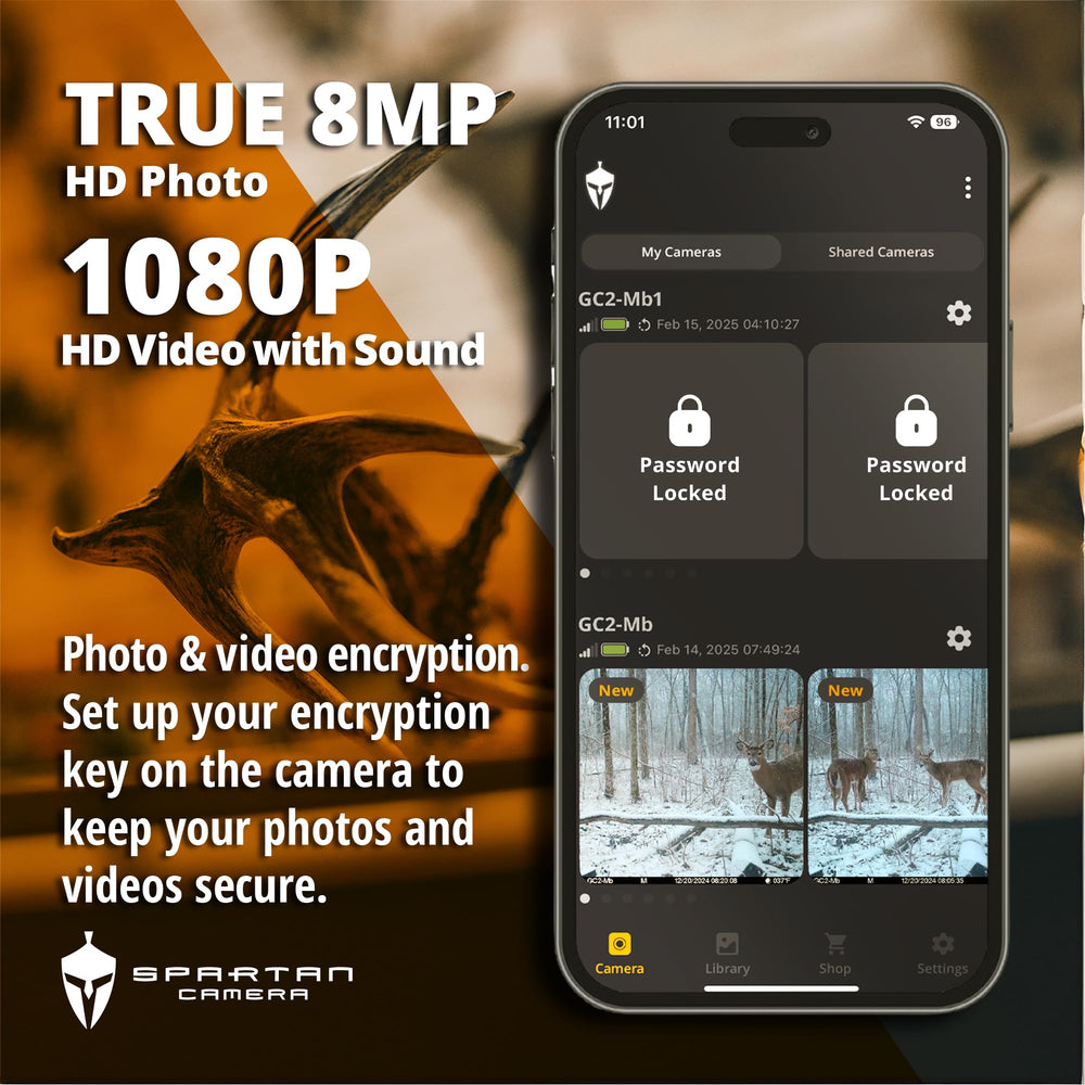 Spartan Camera GoCam2 FHD video captures detailed wildlife moments with sound.