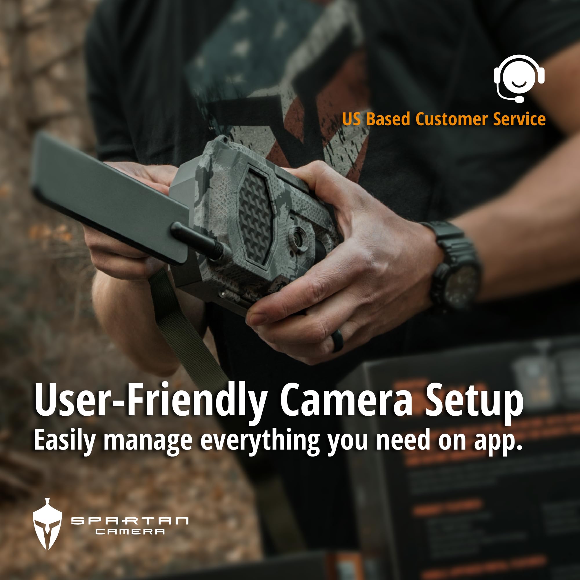 Spartan Camera GoCam2 night vision no-glow preserves discreet nighttime monitoring.