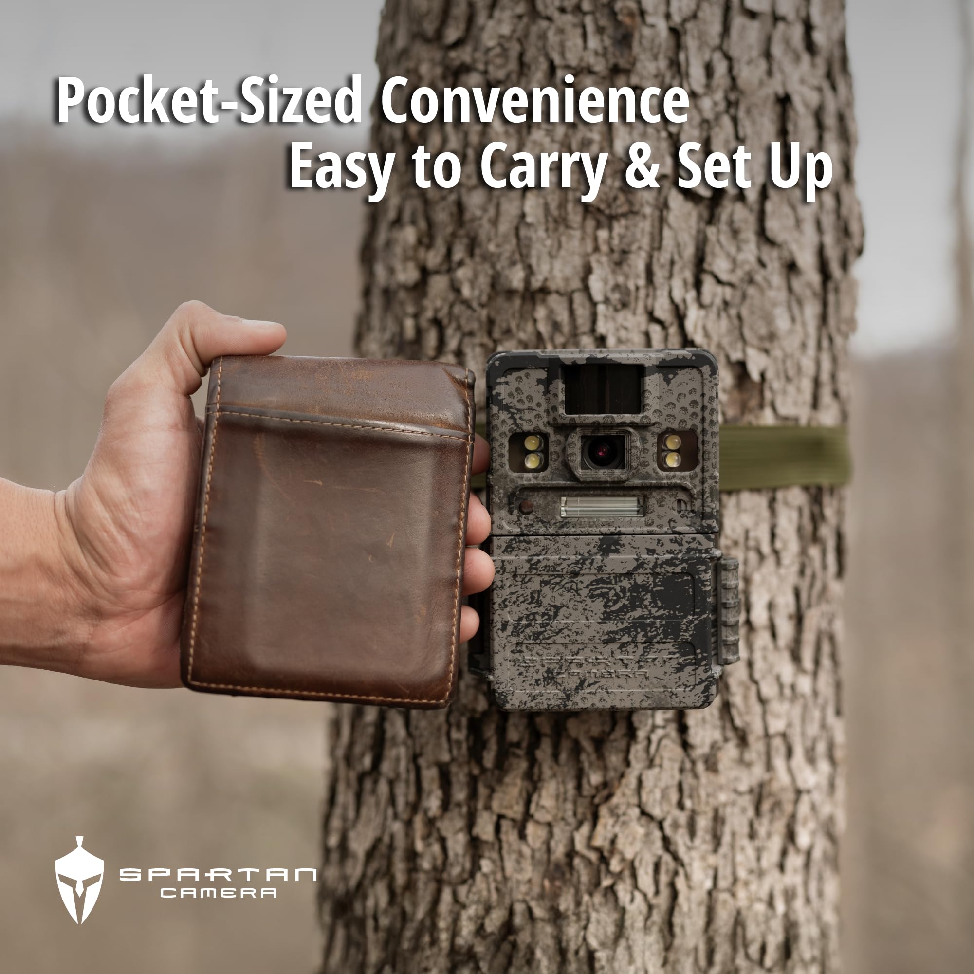 Spartan Camera Lumen is rugged and weatherproof for year-round outdoor use.