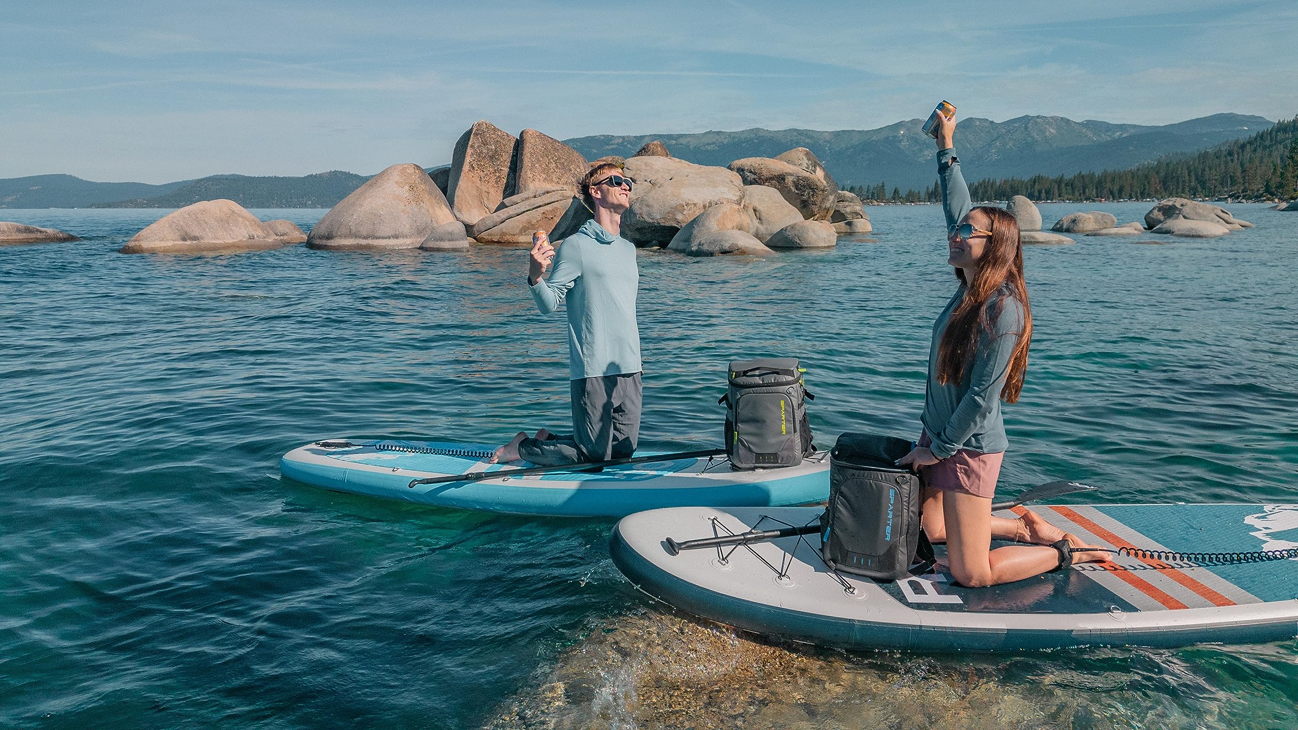 SPARTER backpack cooler 49-can capacity for outings