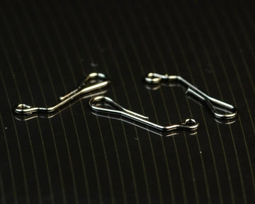 Spawn Fly Fish 60-degree bend micro jig shanks for precise lure presentation.