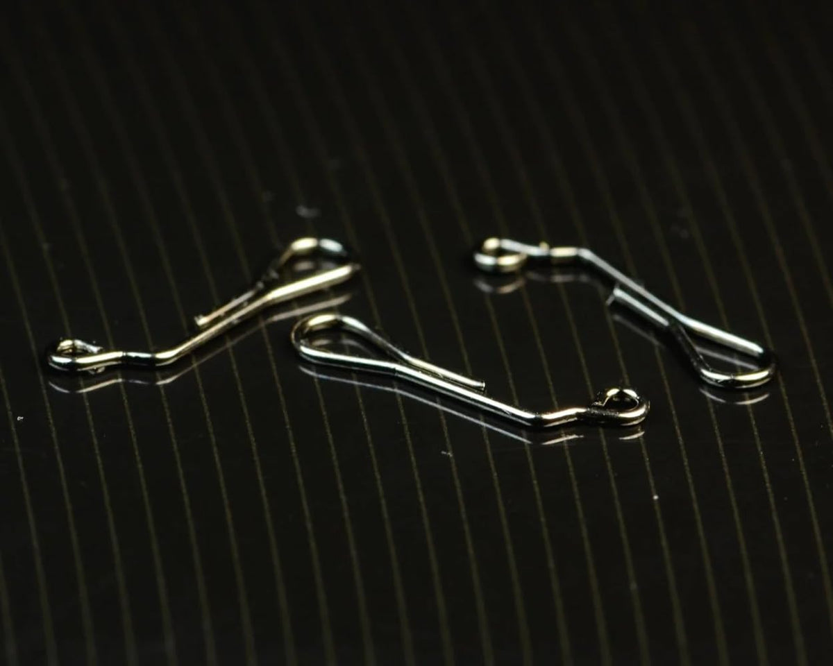 Spawn Fly Fish 60-degree bend micro jig shanks for precise lure presentation.