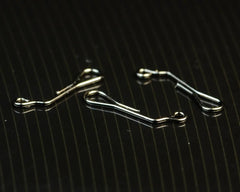 Spawn Fly Fish 60-degree bend micro jig shanks for precise lure presentation.