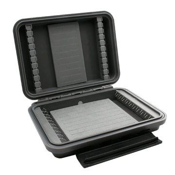 Spawn Fly Fish Plan D Pocket Max Fly Box with 50/50 design keeps 20 flies organized and dry.